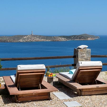 Aegean View - Seaside Apartment In Syros Azolimnos Exterior foto