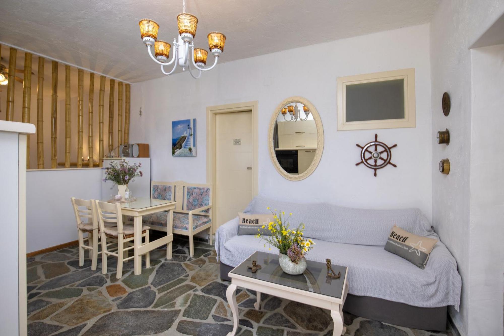 Aegean View - Seaside Apartment In Syros Azolimnos Exterior foto