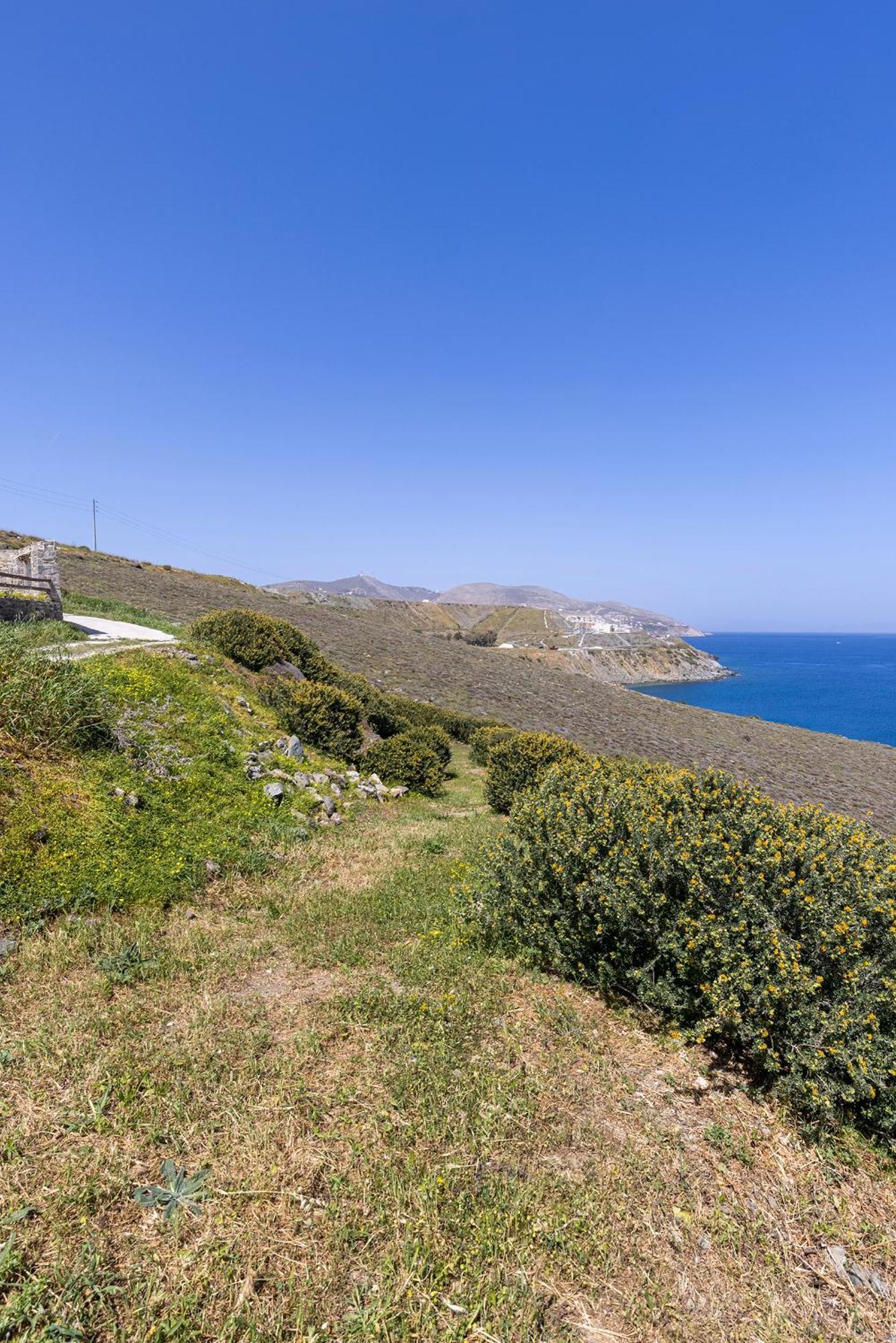 Aegean View - Seaside Apartment In Syros Azolimnos Exterior foto