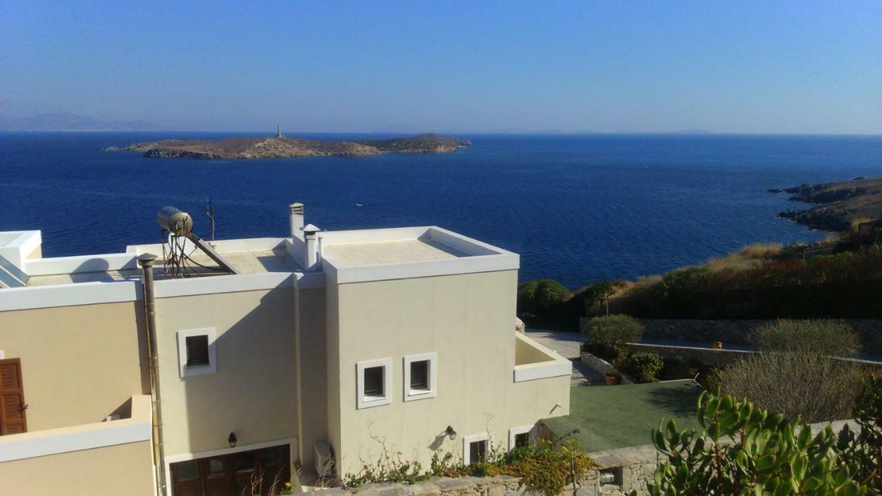 Aegean View - Seaside Apartment In Syros Azolimnos Exterior foto